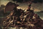 Theodore   Gericault Medusa Battle oil painting